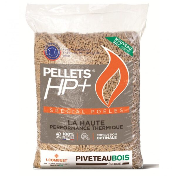 Pellets HP+ Piveteau – Palette de 72 sacs de 15 kg