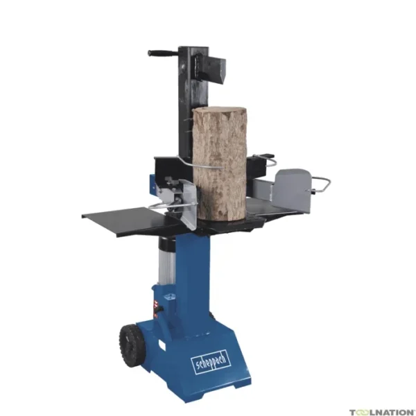 Fendeur de bûches SCHEPPACH 8 tonnes - 3000W - HL810 - Fendeur de buche - Horizontale - Bleu - 55 cm