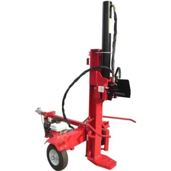 Fendeuse thermique verticale 6.5cv tractable, Pression 26 Tonnes, Buche jusqu'à 105cm